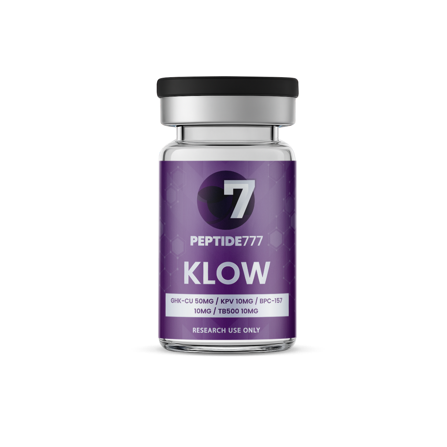 KLOW - GHK-Cu (50mg) / KPV (10mg) / BPC-157 (10mg) / TB500 (10mg)
